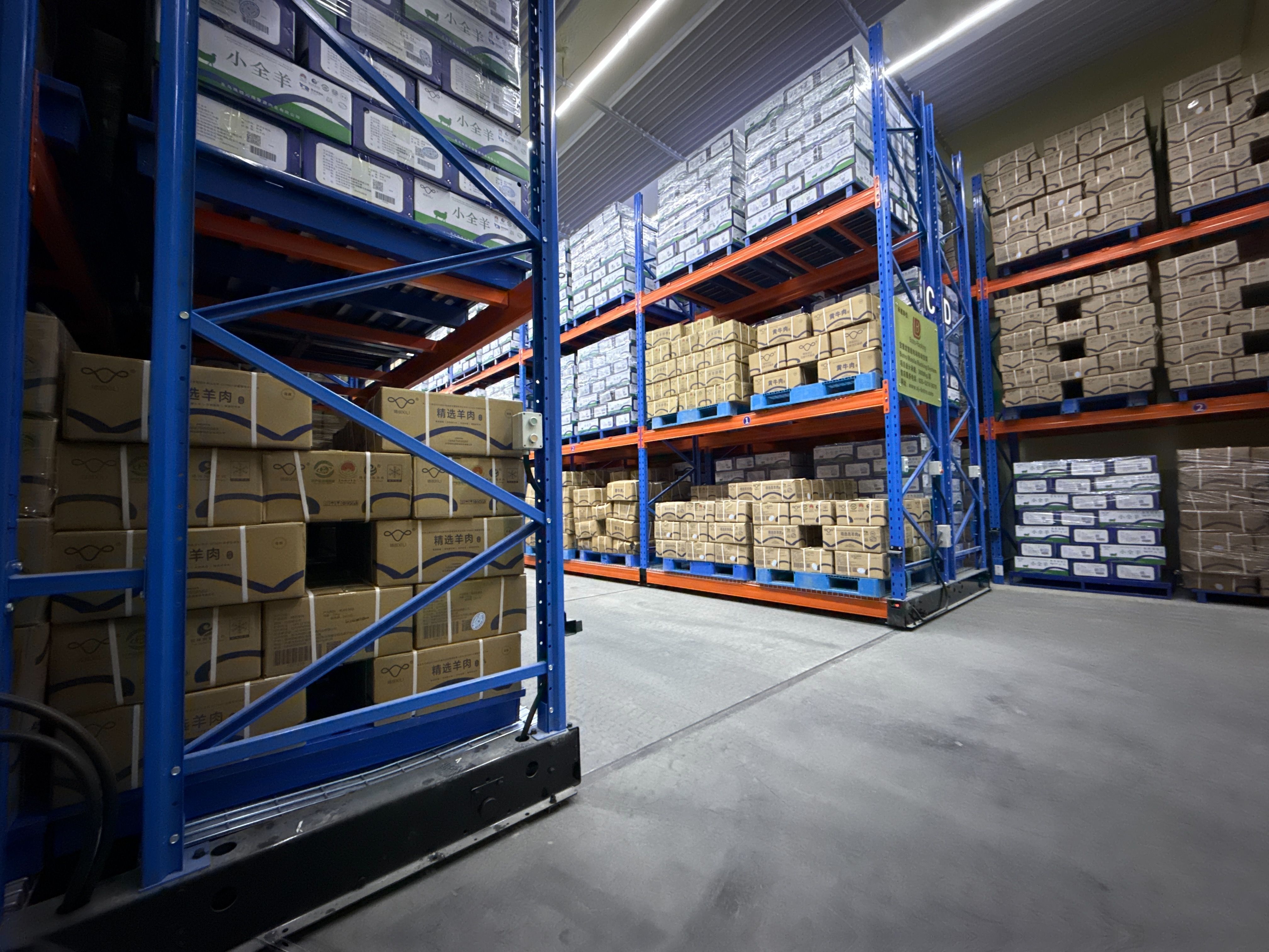 cold storage mobile racking cold storage mobile racking