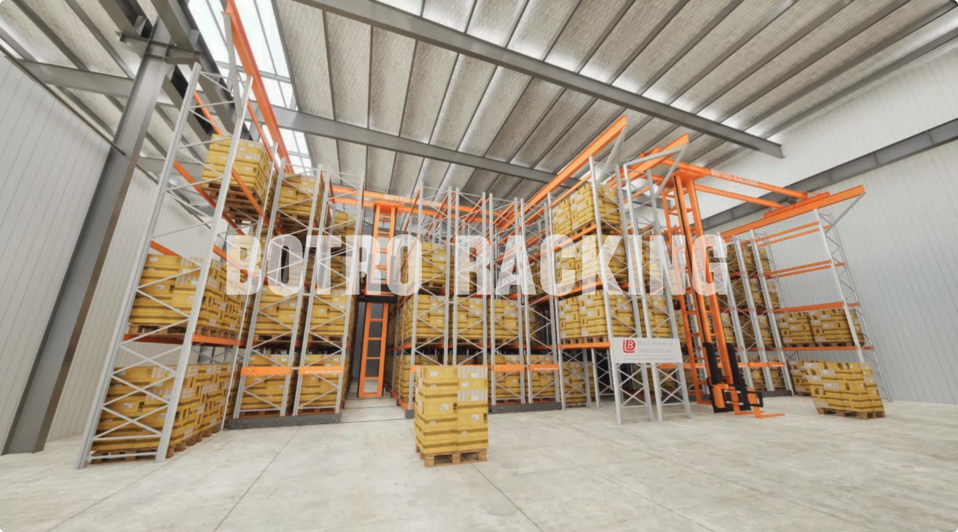 overhead crane mobile racking