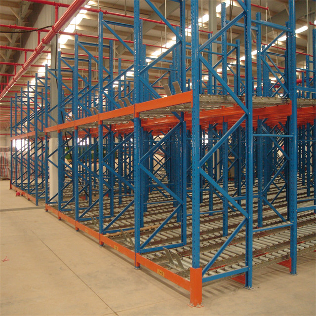 Heavy Duty Logistic Equipment Gravity Flow Pallet Rack for Sale