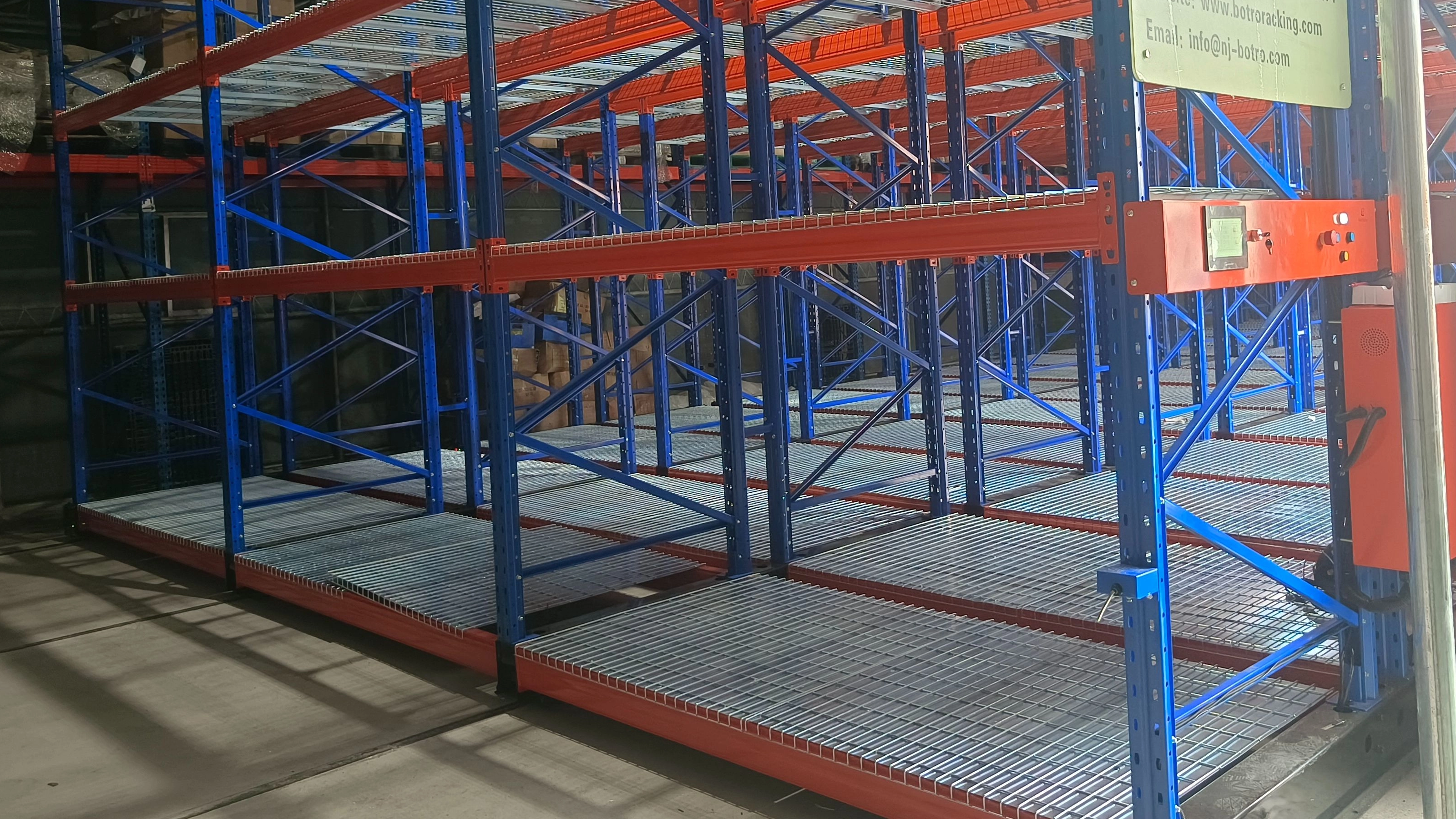 Botro Mobile Racking System Triples Storage in Low-Ceiling Korean Warehouse