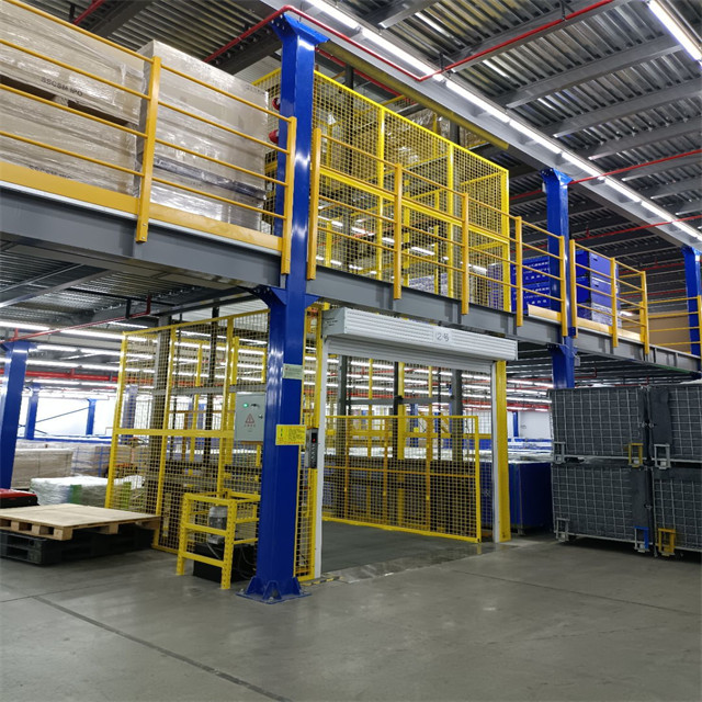Hot-sale Certified 500kg/㎡ Load Capacity Industrial Steel Platform
