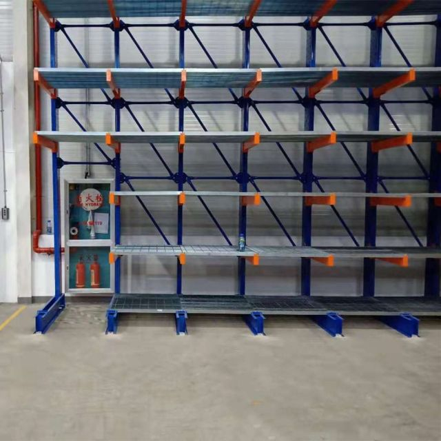 Adjustable Steel Medium Duty Single Sided Cantilever Rack