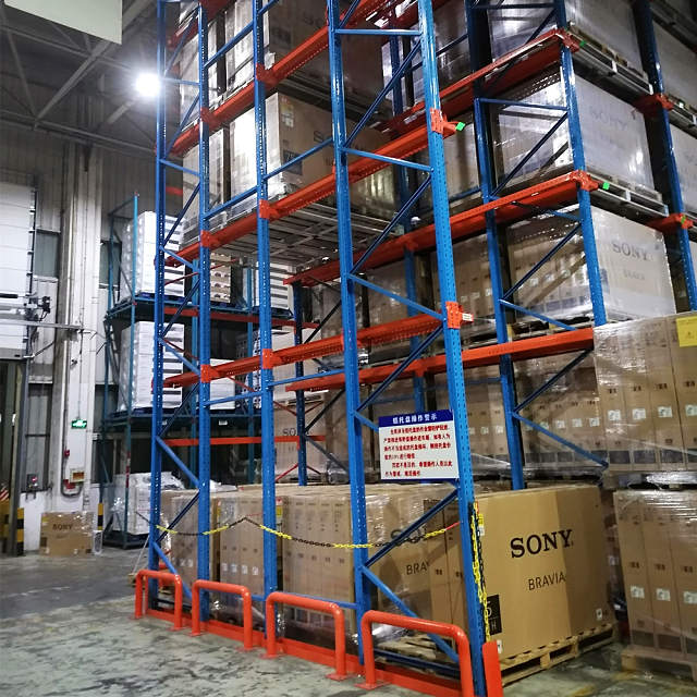 Industrial Drive-In Pallet Racking for Warehouse