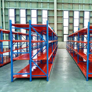 Adjustable Warehouse Steel Decking Shelves with Extension Facility