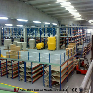Heavy Duty Steel Rack Supported Mezzanine for Industrial