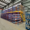Warehouse Mezzanine Floor Free Standing Modular Rack with Stairway And Elevator