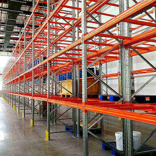 with Powder Coated Selective Pallet Racking for Warehouse