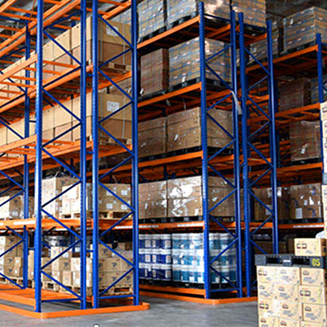Very Narrow Aisle Pallet Racking ,VNA Racking System For Cold Storage