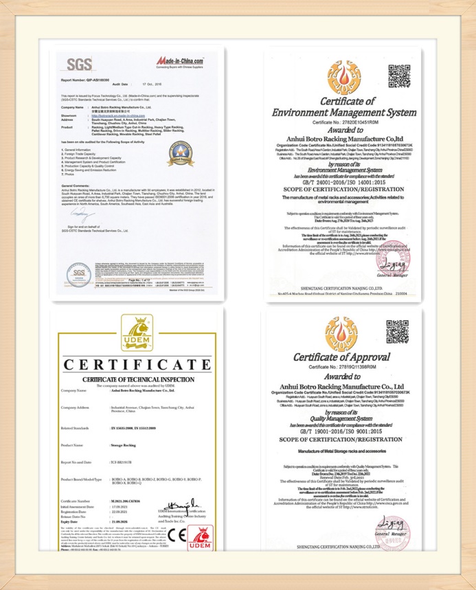 certificates
