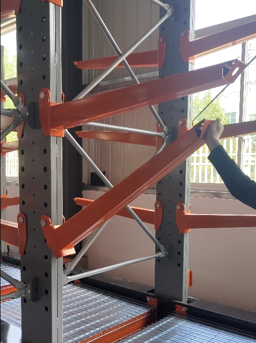 mobile cantilever racking