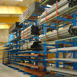 Storage Metal Light Duty Pipe Single Sided Cantilever Rack