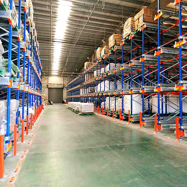 High Density Drive-In Pallet Racking for Warehouse