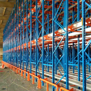High Density Heavy Duty Radio Shuttle Pallet Racking for Warehouse 
