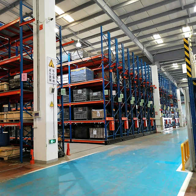 Heavy Duty Steel Mobile Racking System for Industrial