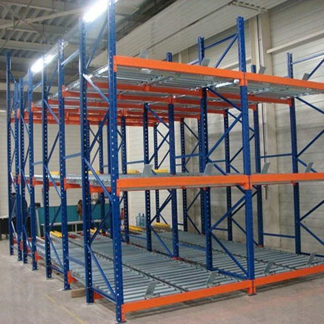 FIFO Adjustable Gravity Flow Pallet Rack for Warehouse