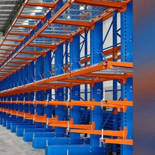 Storage galvanised Heavy Duty Single Sided Cantilever Rack