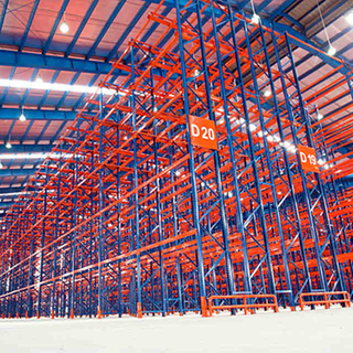 Warehouse Heavy Duty Industrial Double Deep Pallet Rack