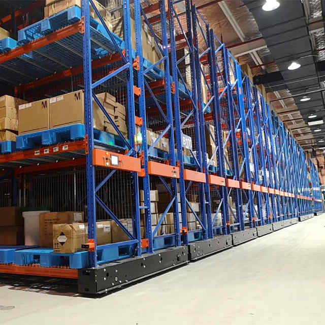 Vertical Steel Mobile Racking System for Storage