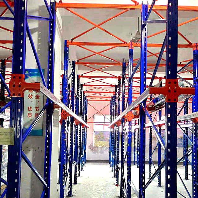 Warehouse Steel Drive-in Pallet Racking with Guide Rail