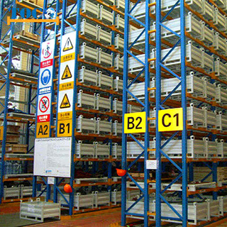 High Density Heavy Duty Warehousing Storage Very Narrow Aisle Pallet Racking