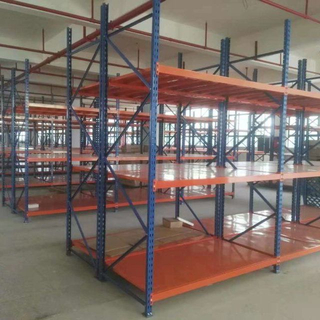 Adjustable metal Long Span Industrial Medium Duty Shelving